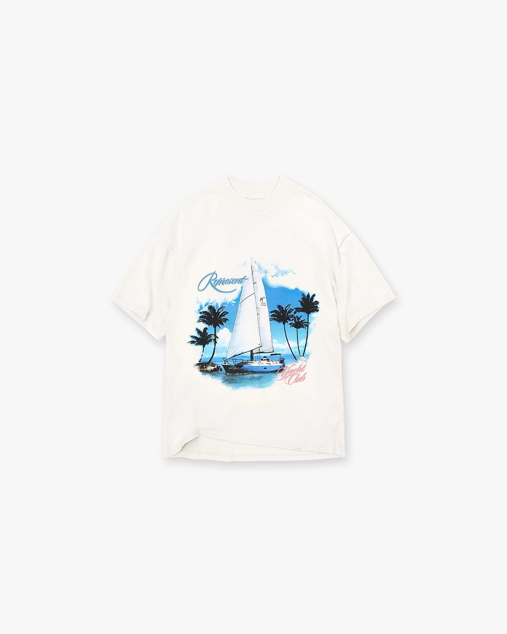 Yacht Club T-Shirt - Flat White